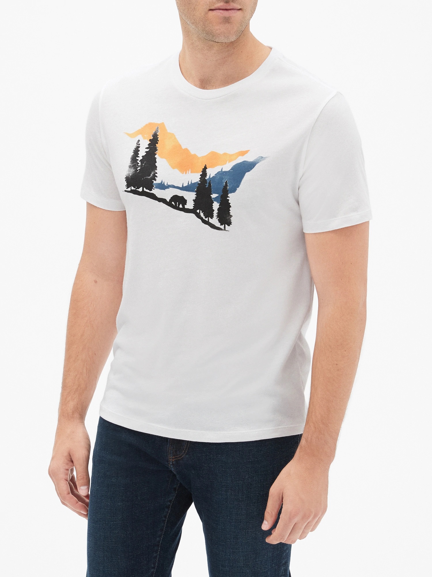 

Футболка GAP GA0561M XL Белый