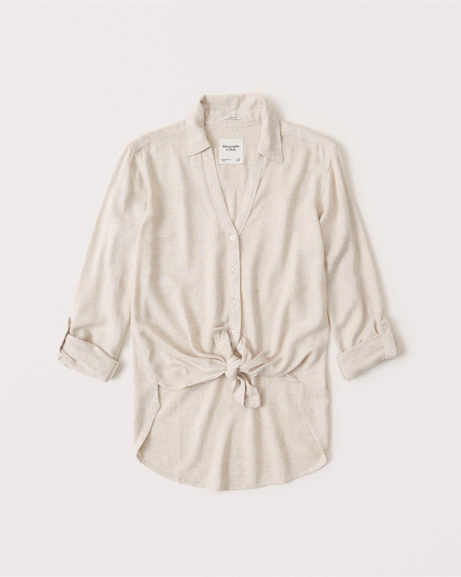 

Рубашка Abercrombie & Fitch AF8299W XS Бежевый