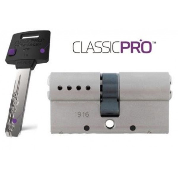 

Цилиндр Mul-T-Lock ClassicPro 110 мм.(50х60) матовый хром