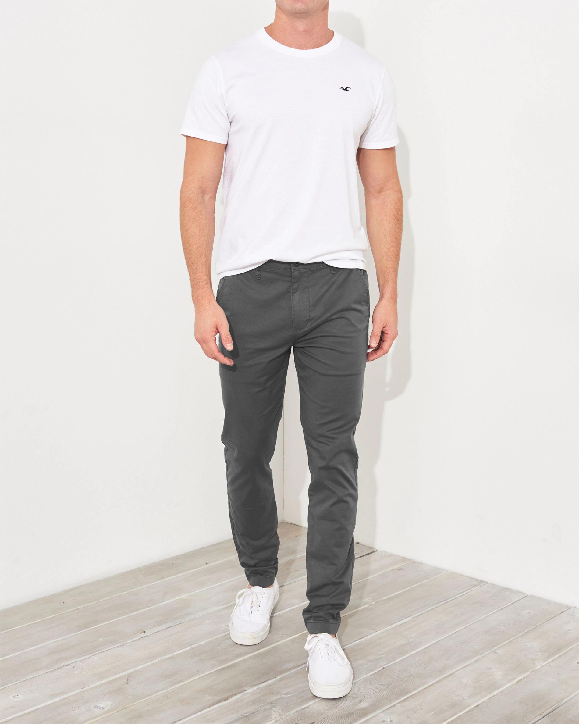 

Брюки Skinny Chino Hollister HC5285M 30x32 Серый