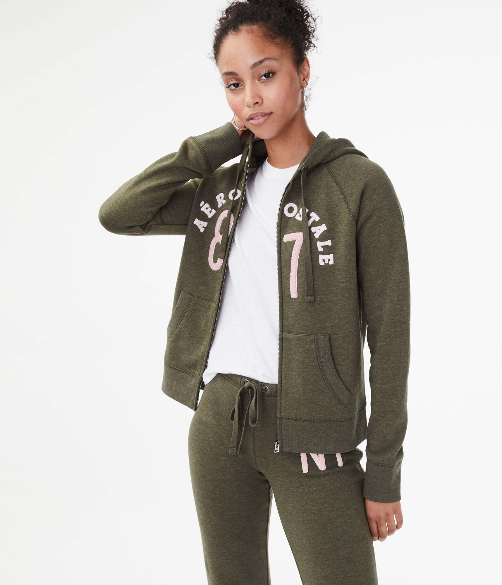 

Спортивный костюм женский - костюм спортивный Aeropostale A0131W S Зелёный