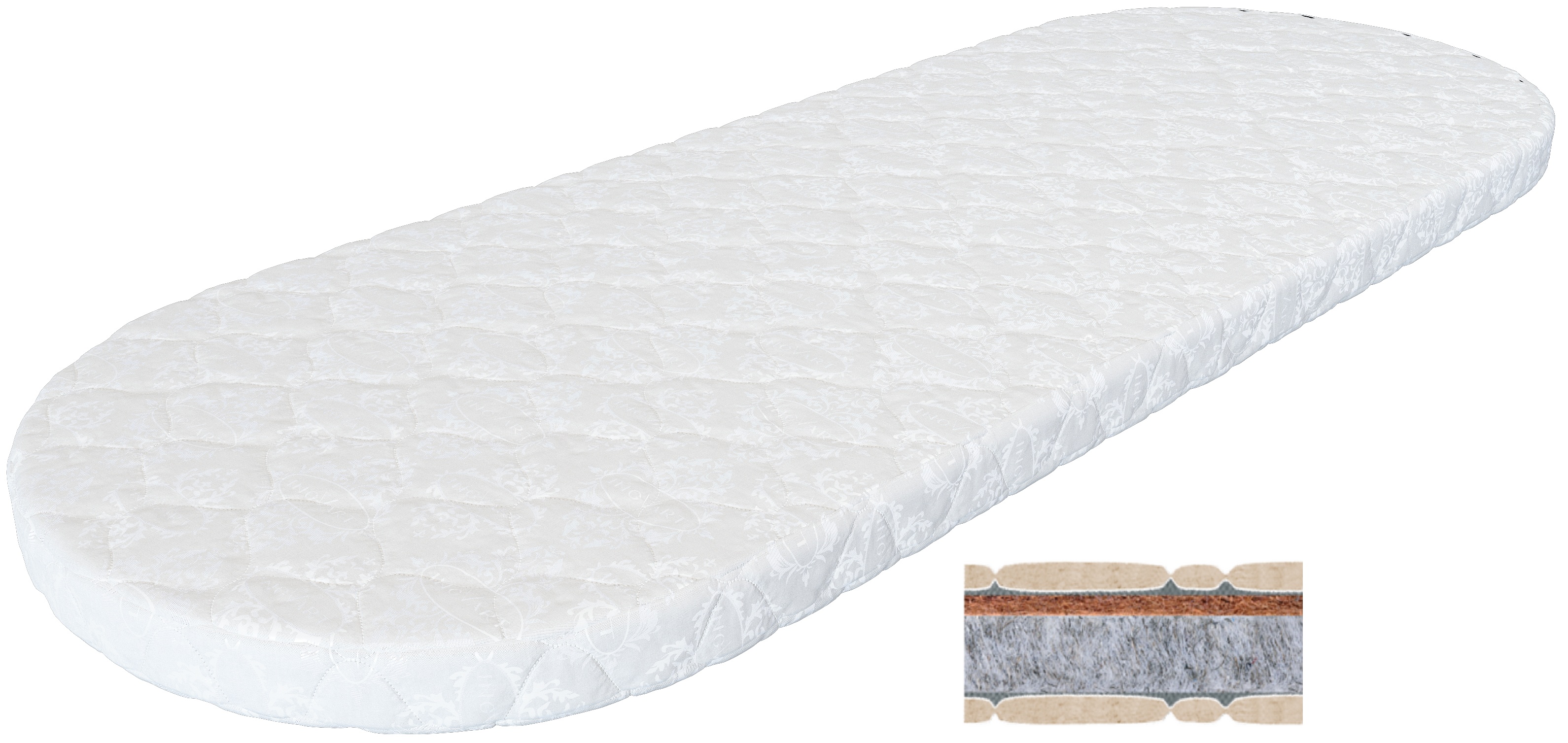 

Матрас-трансформер IngVart Smart Bed Round 7226262 72х168 см
