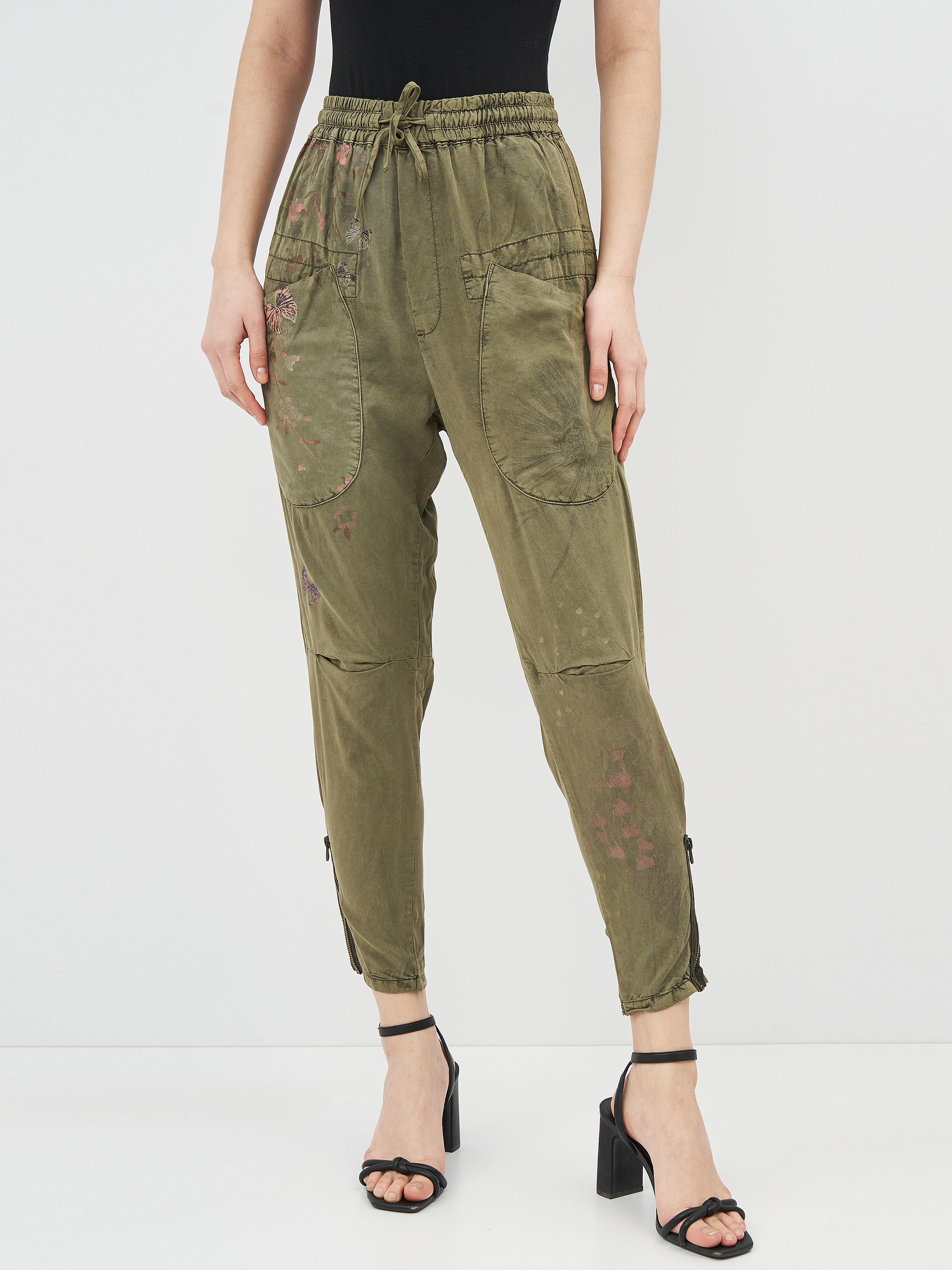 

Брюки Desigual 72P2WB8/4001 XS Хаки