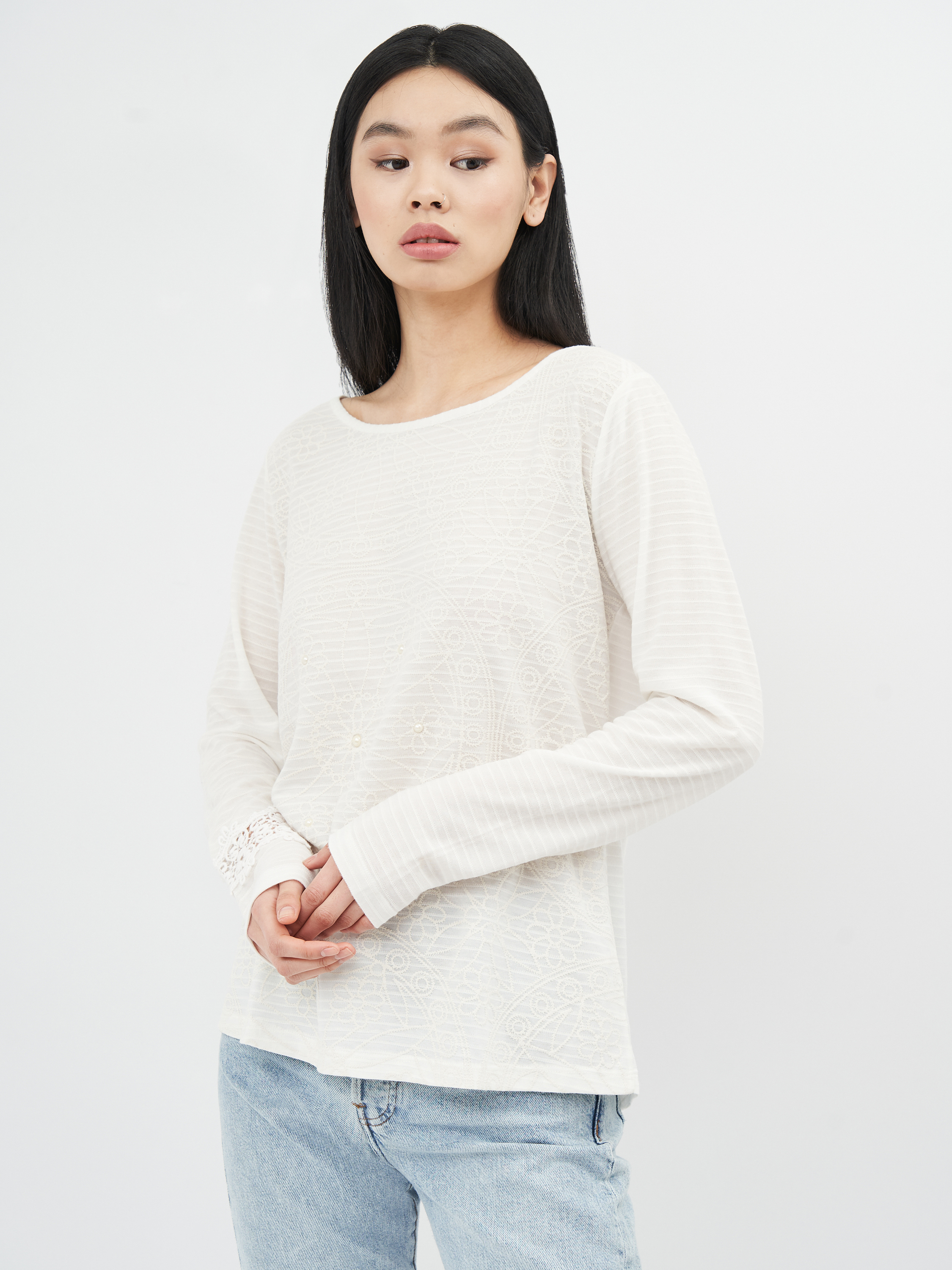 

Блузка Desigual 74T2WR7/1000 L Белая