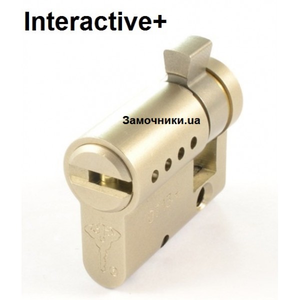 

Цилиндр Mul-T-Lock INTERACTIVE 64,5мм.(9,5х55) односторонний ключ