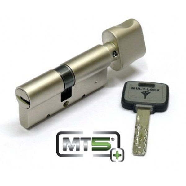 

Цилиндр Mul-T-Lock MT5+ 95мм.(45х50) ключ-повортник