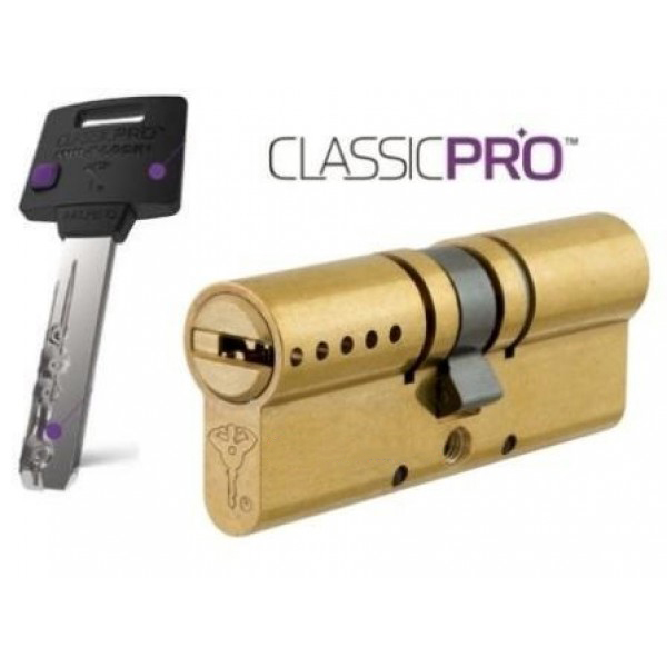 

Цилиндр Mul-T-Lock ClassicPro 90 мм.(40х50) латунь