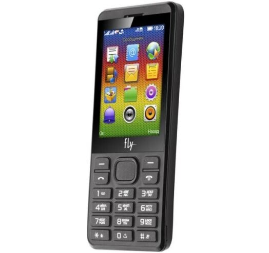 

Мобильный телефон Fly FF281 2 SIM 1000 мА*ч Dark Grey