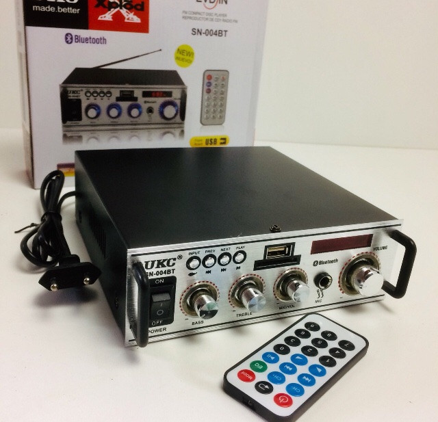 

Усилитель звука с Bluetooth UKC SN-004BT