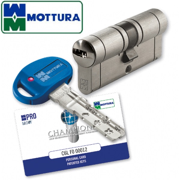 

Цилиндр Mottura Champions PRO 87мм. (41х46) ключ-ключ