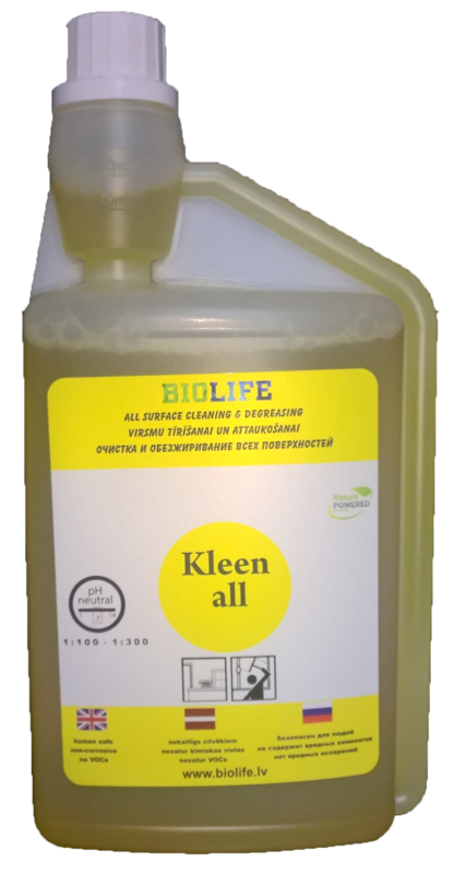 

Универсальное моющее средство Концентрат BioLife Bio Kleen All 1 л