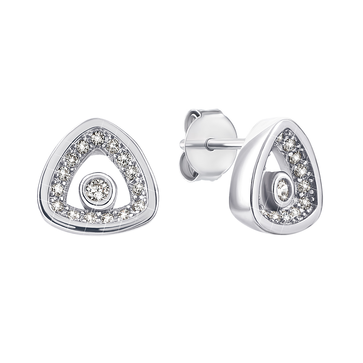 

Серебряные пуссеты с фианитами 1EA83047
