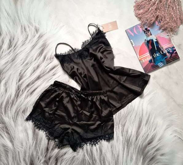 

Пижама (майка+шорты) Christel Sharon 074-09  Чёрный, Пижама (майка+шорты) Christel Sharon 074-09 L Чёрный