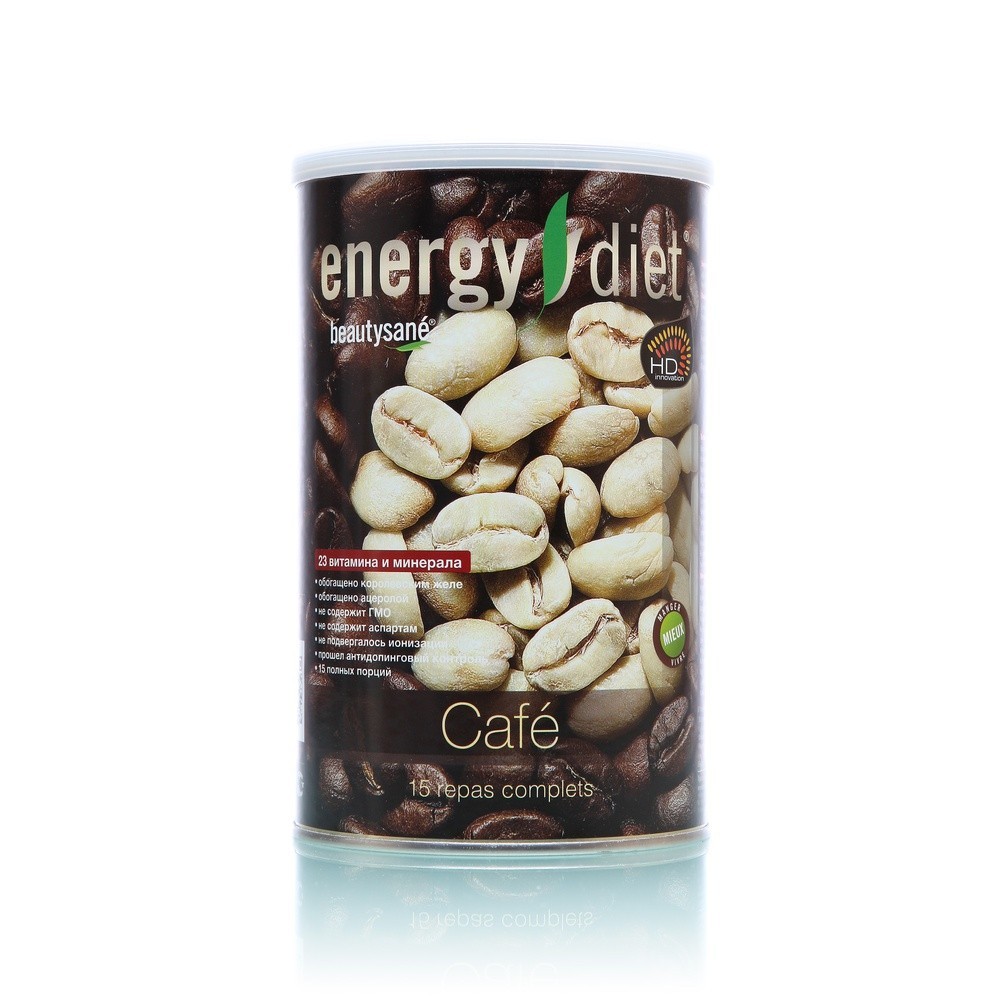 

Коктейль Энерджи Диет Energy Diet HD Кофе Сбалансированное питание 450 г (b227)