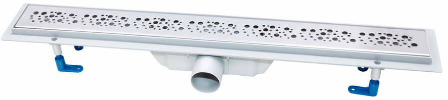 

Трап линейный QTAP Dry FС304-900 с сухим затвором 900 мм c сифоном и ножками (8590049287323)