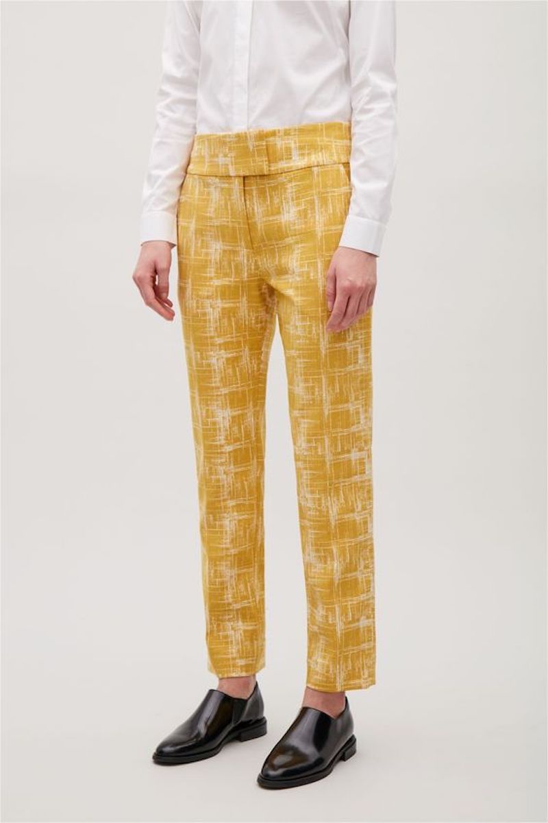 

Брюки COS 5cos04394 42 желтый 2000000330174