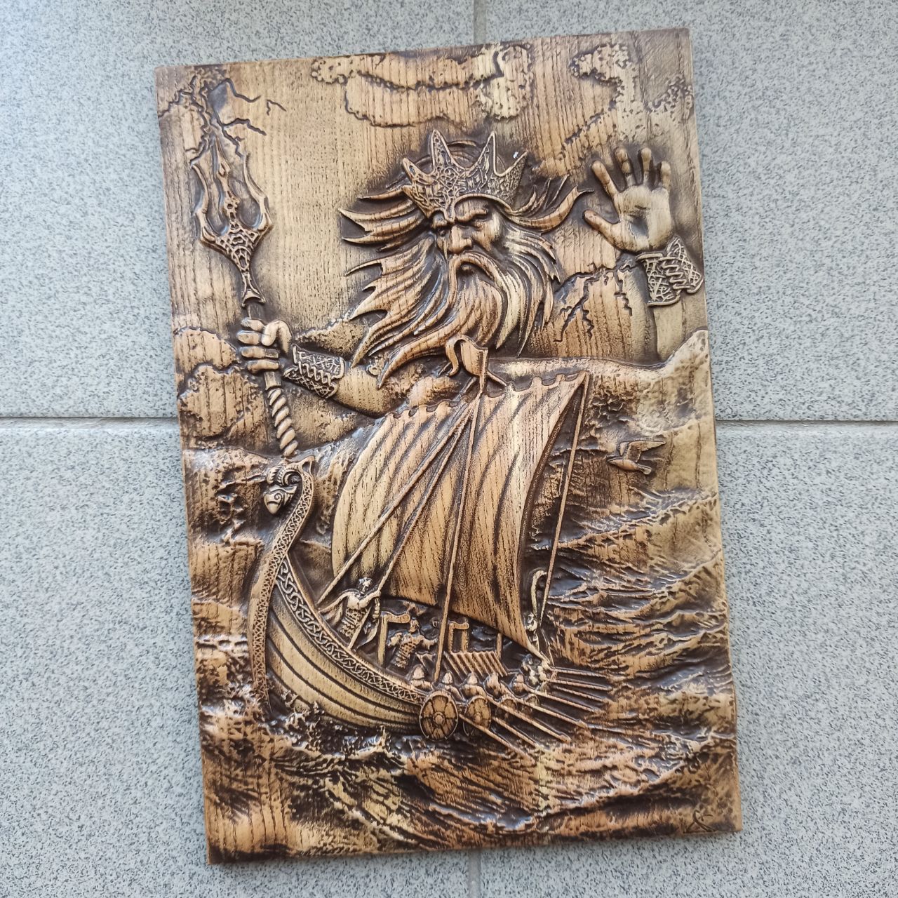 

Панно "Ньёрд", Atributlux, 42*28,2 см резное из дерева
