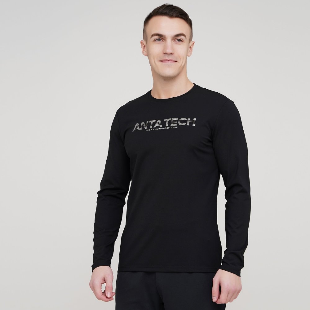 

Мужская футболка Anta Ls Tee Черный 44 (ant852117408-3)