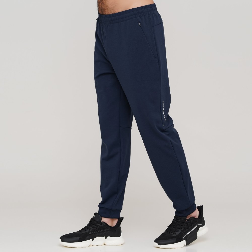

Мужские спортивные штаны Anta Knit Track Pants Темно-Синий 46 (ant852117320-1)