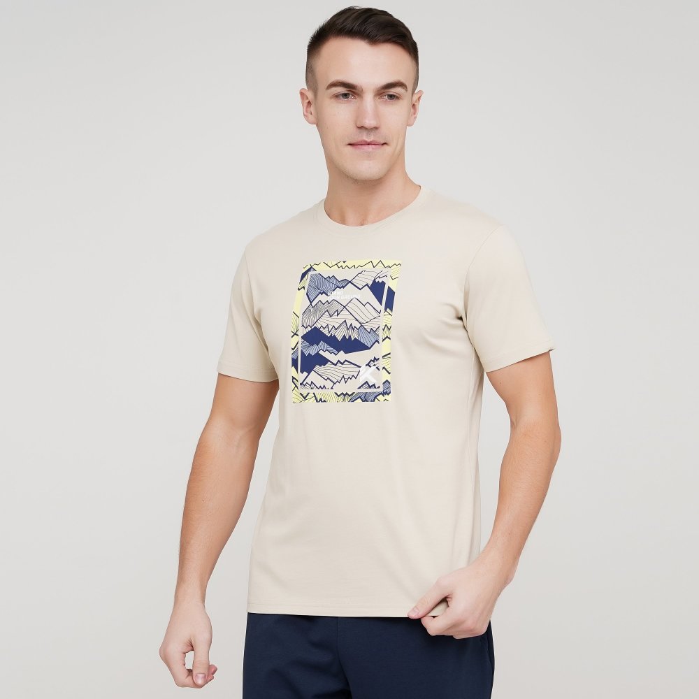 

Мужская футболка Anta Ss Tee Бежевый 48 (ant852111106-2)