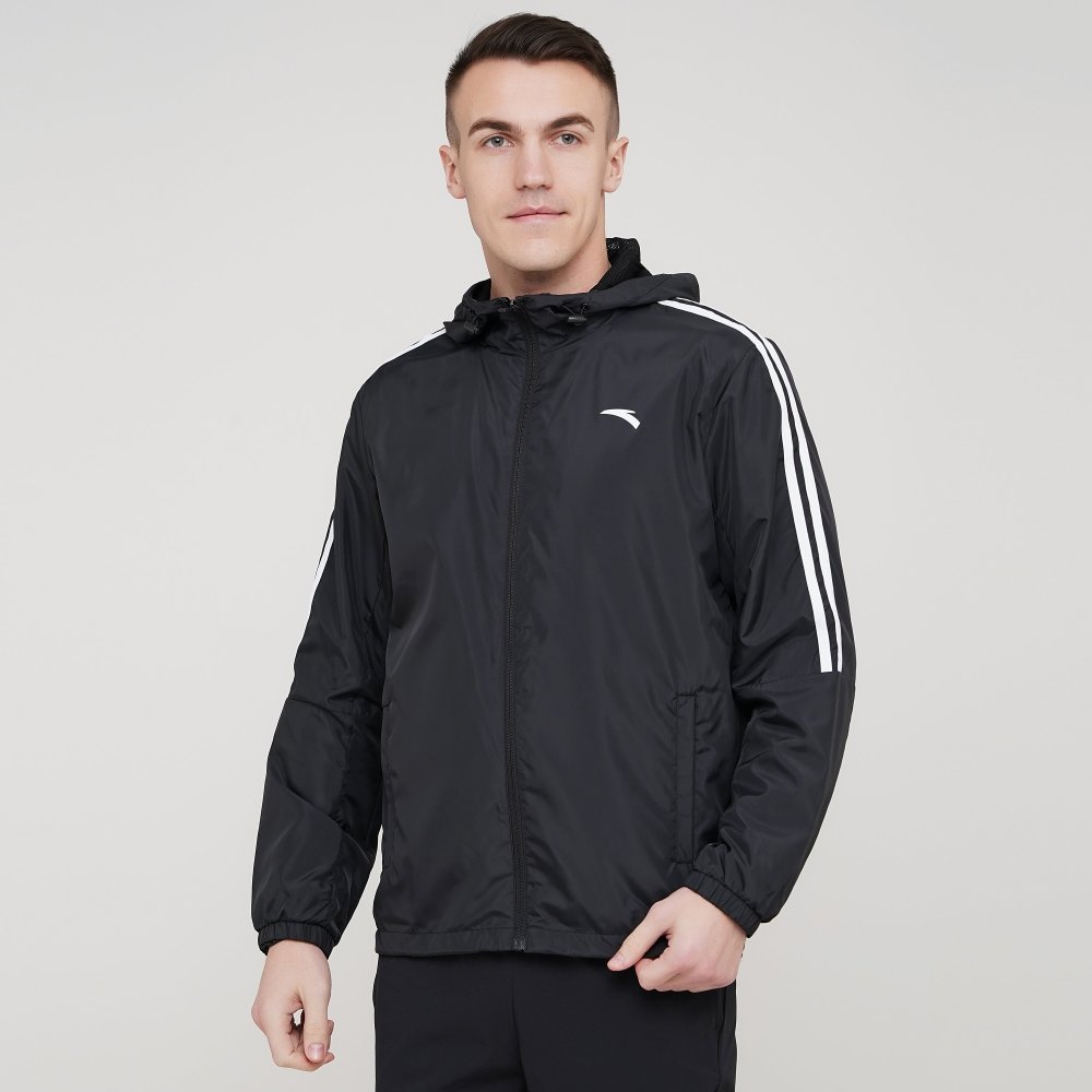 

Мужская ветровка Anta Woven Track Top Черный 46 (ant852117601-1)