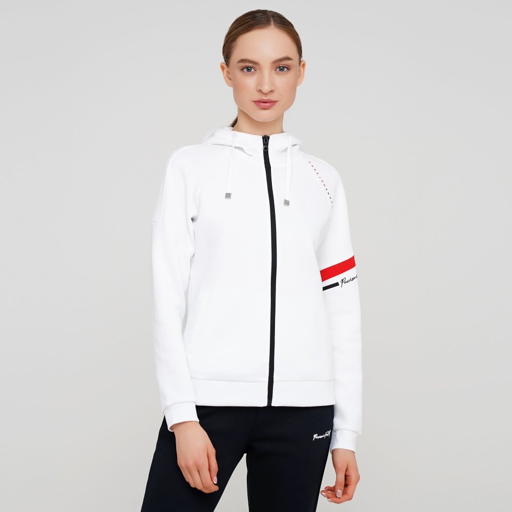 

Женская толстовка Anta Knit Track Top Белый 42 (ant862117718-1)