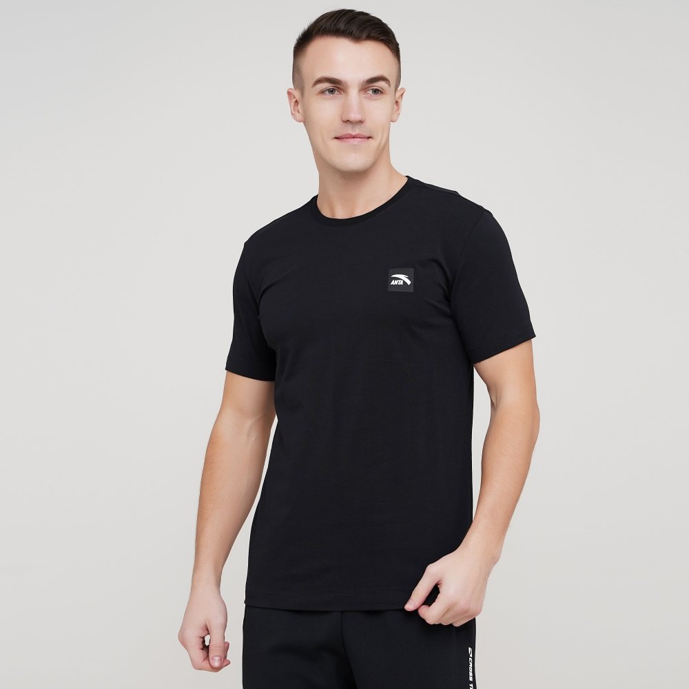 

Мужская футболка Anta Ss Tee Черный 48 (ant852117108-2)