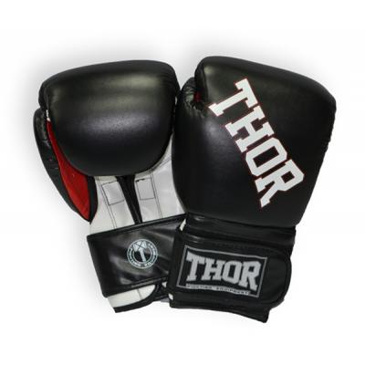 

Боксерские перчатки THOR Ring Star 16oz Black/White/Red (536/02(PU)BLK/WHT/RED 16 oz.)