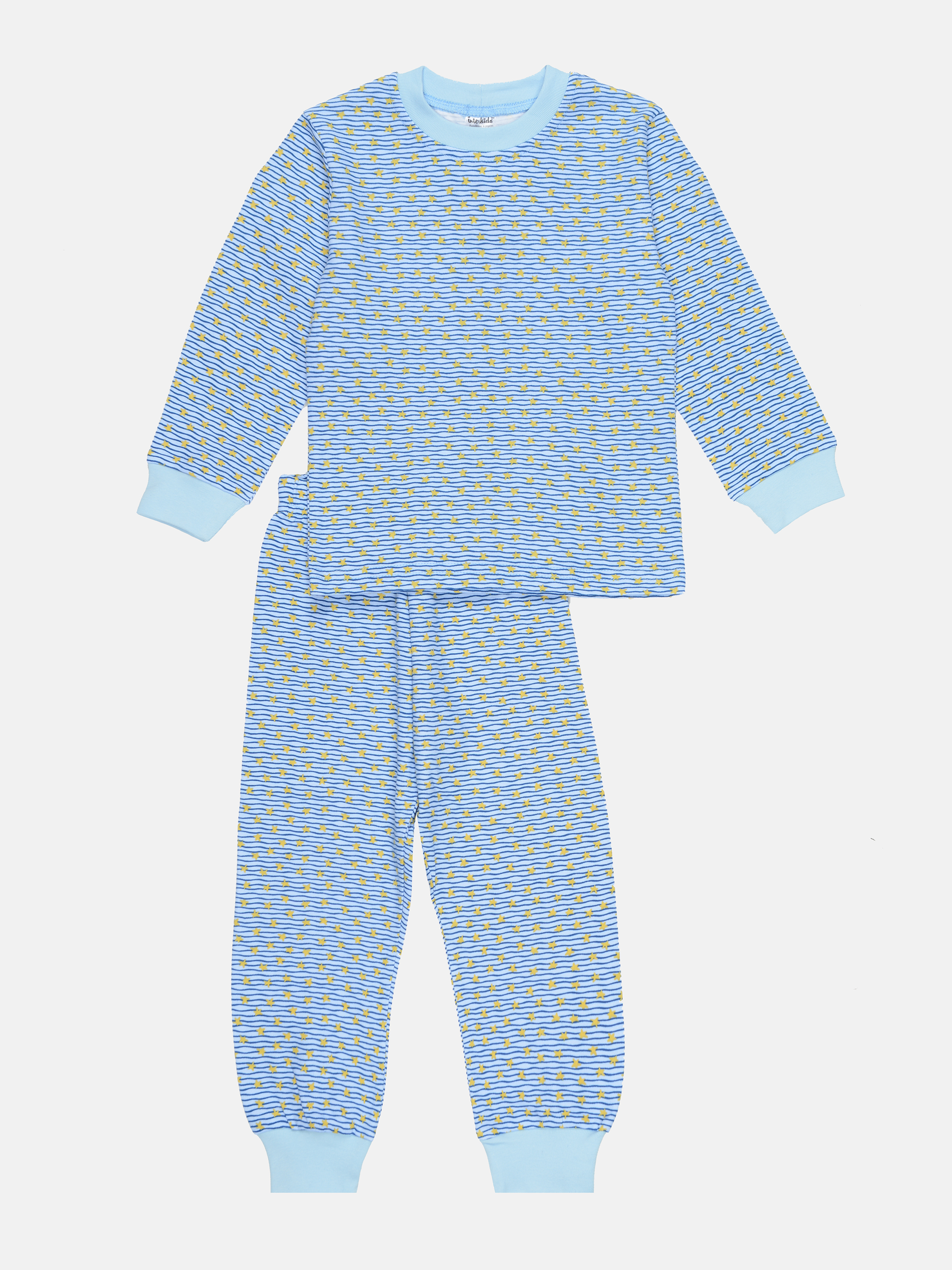 

Пижама Interkids Звездочка 2980 116 см Голубая