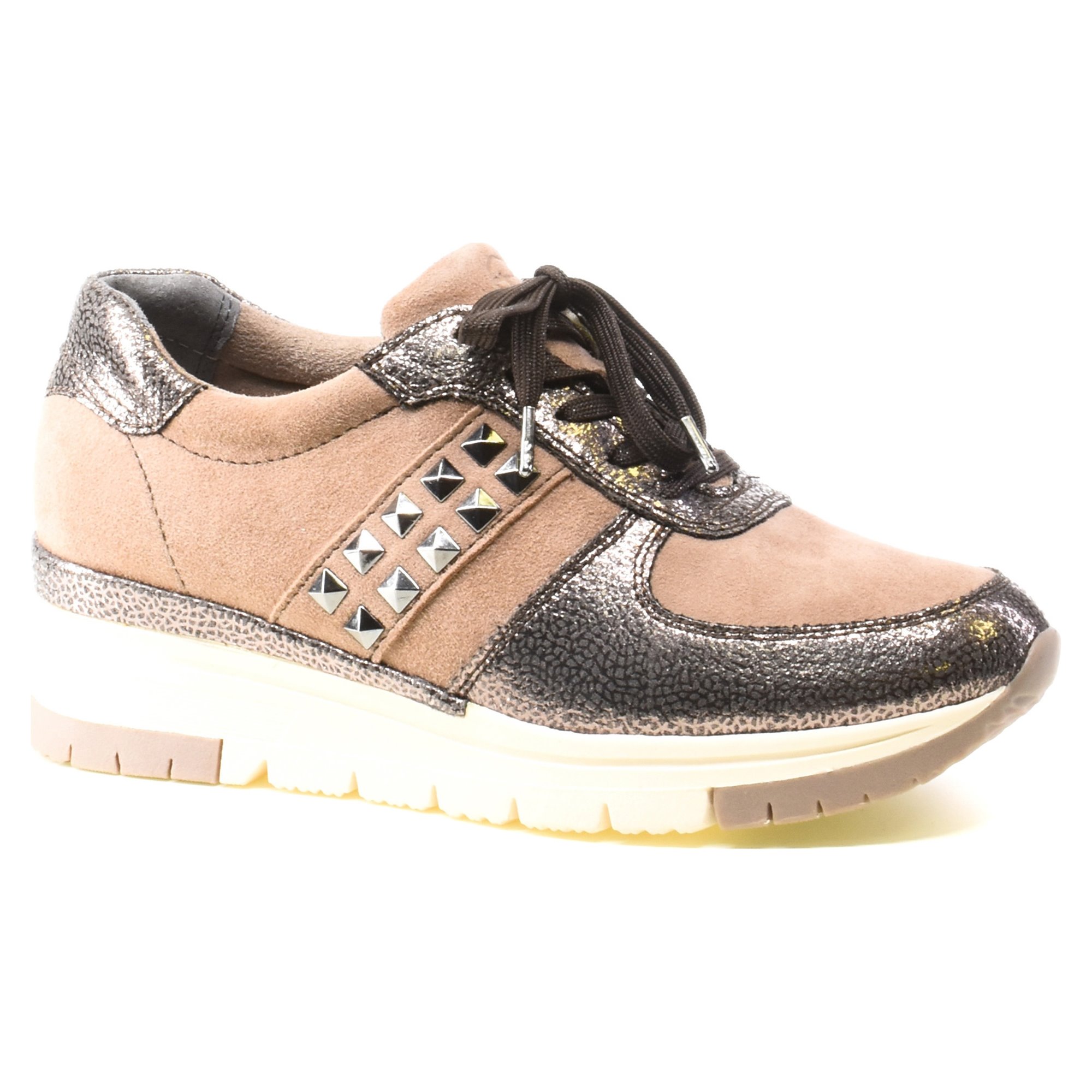 

Кроссовки Tamaris 034820-37 Бежевый с серебристым