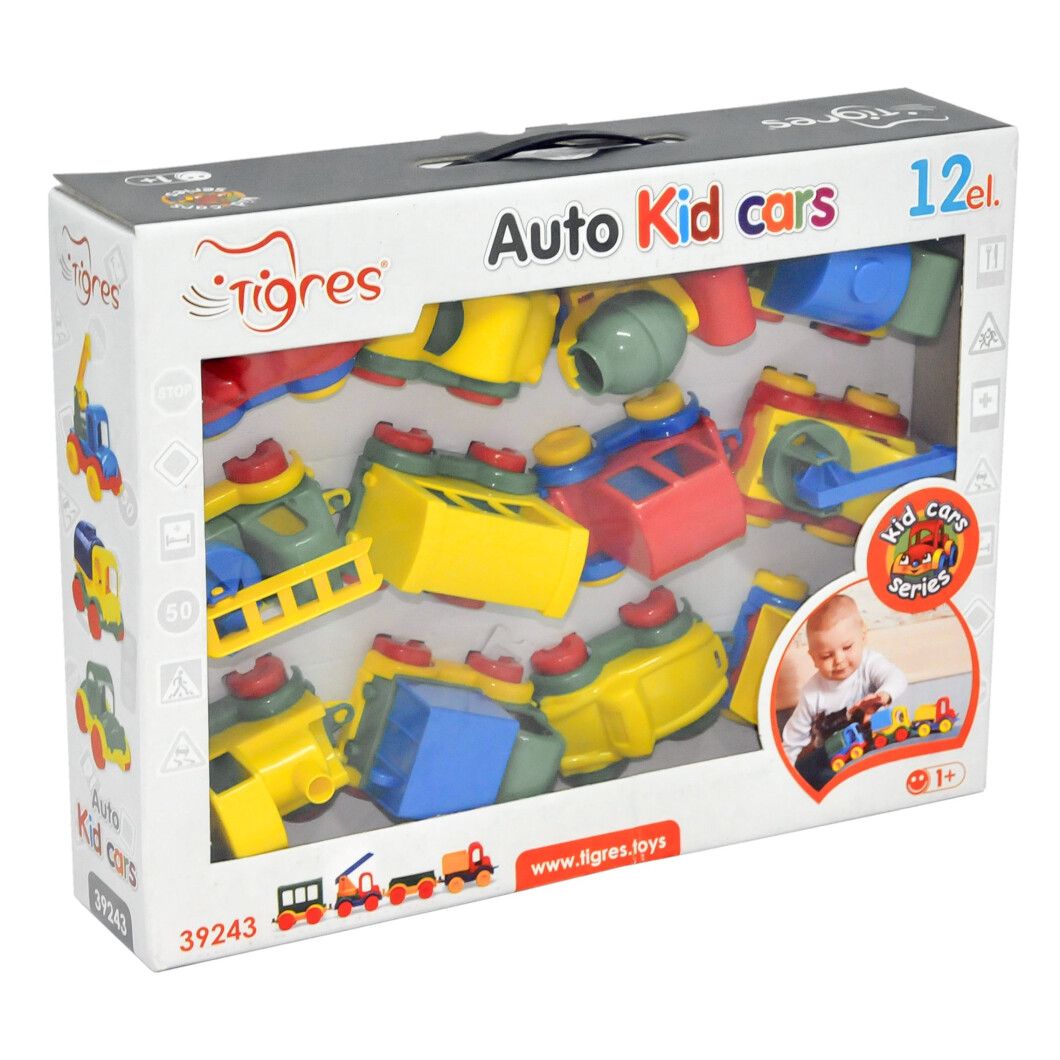 

Набір машинок Tigres серії Kids cars (39243)