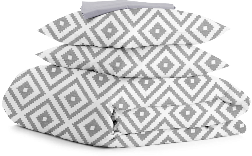 

Комплект постельного белья Cosas 200х220 (OrnamentGrey_El-Grey_200)