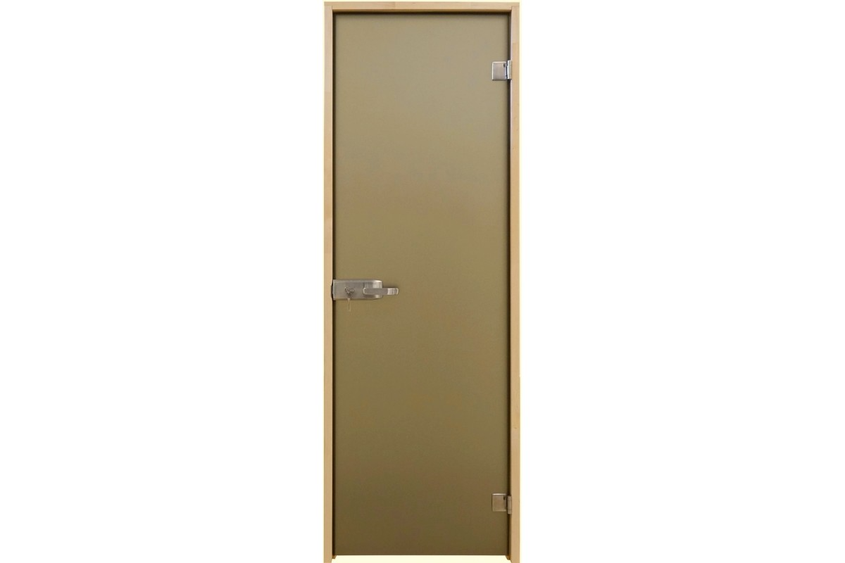 

Универсальная стеклянная дверь липа Tesli Aqua Bronze Sateen 2015х780 мм бронзовая межкомнатная