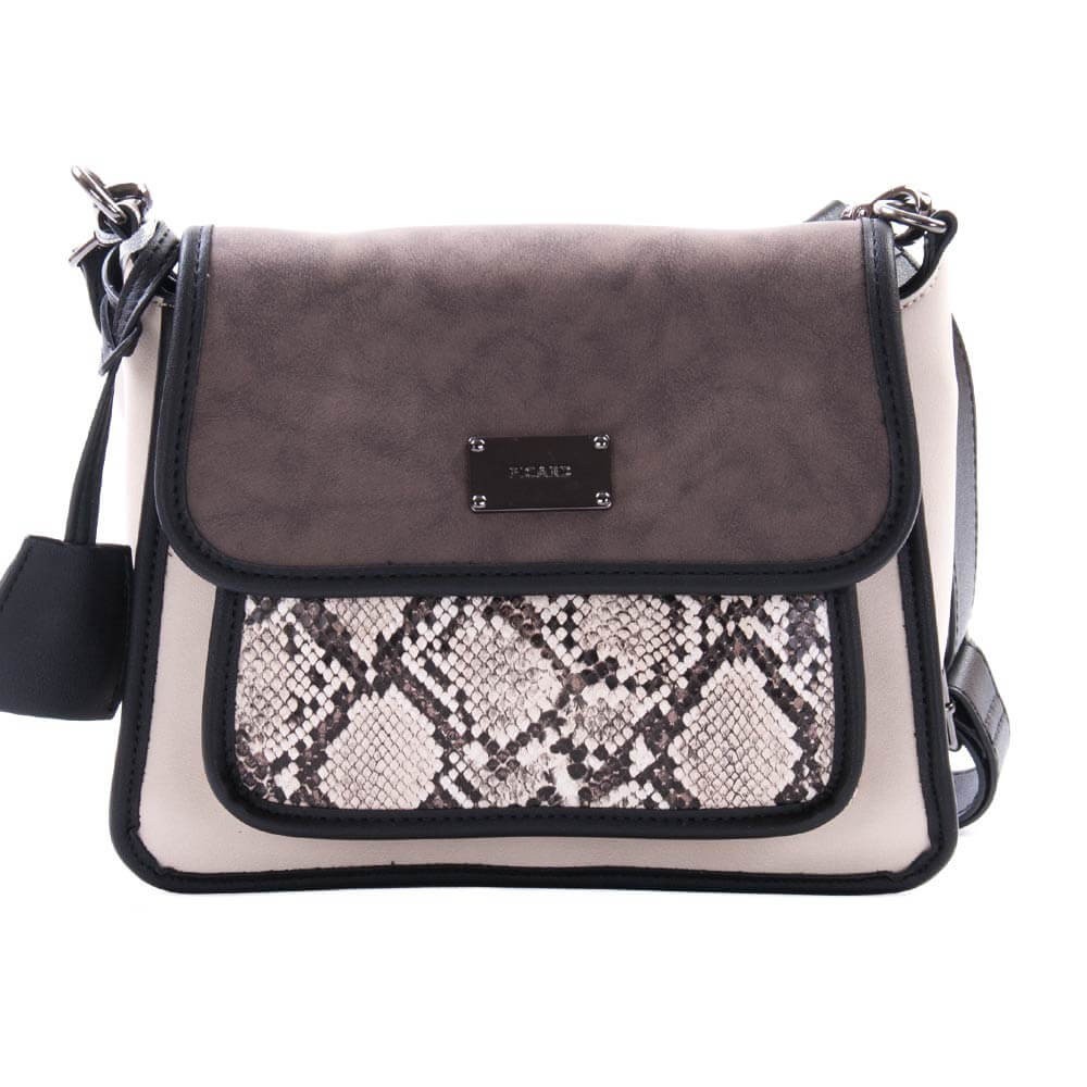 

Сумка женская через плечо кросс боди из эко-кожи Picard бежевая