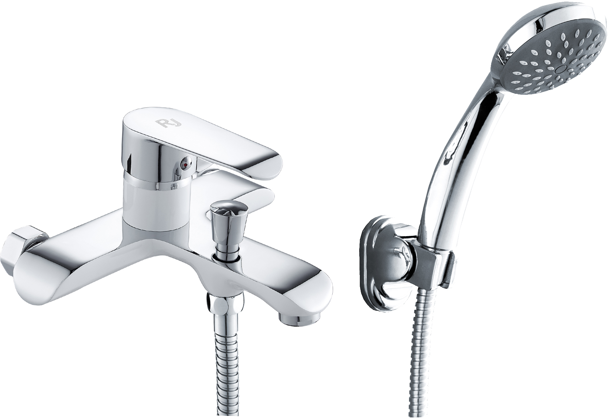 

Смеситель для ванны RJ Fly RBZ084-3W с душевым гарнитуром
