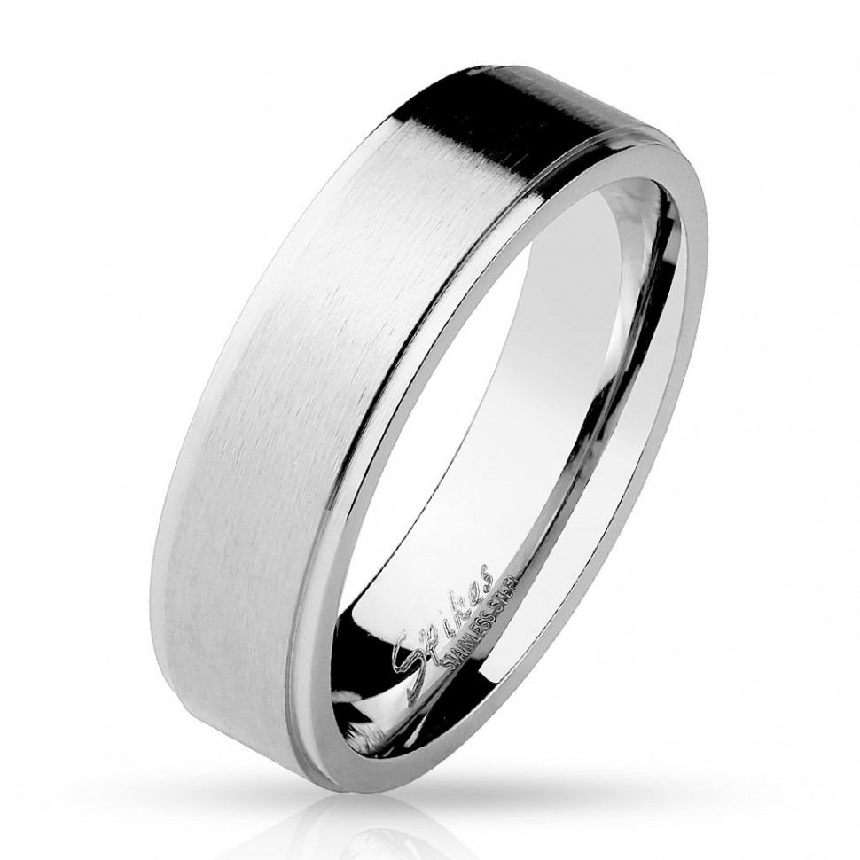 

Кольцо из стали Spikes Classic Band R-M0018 8044 20