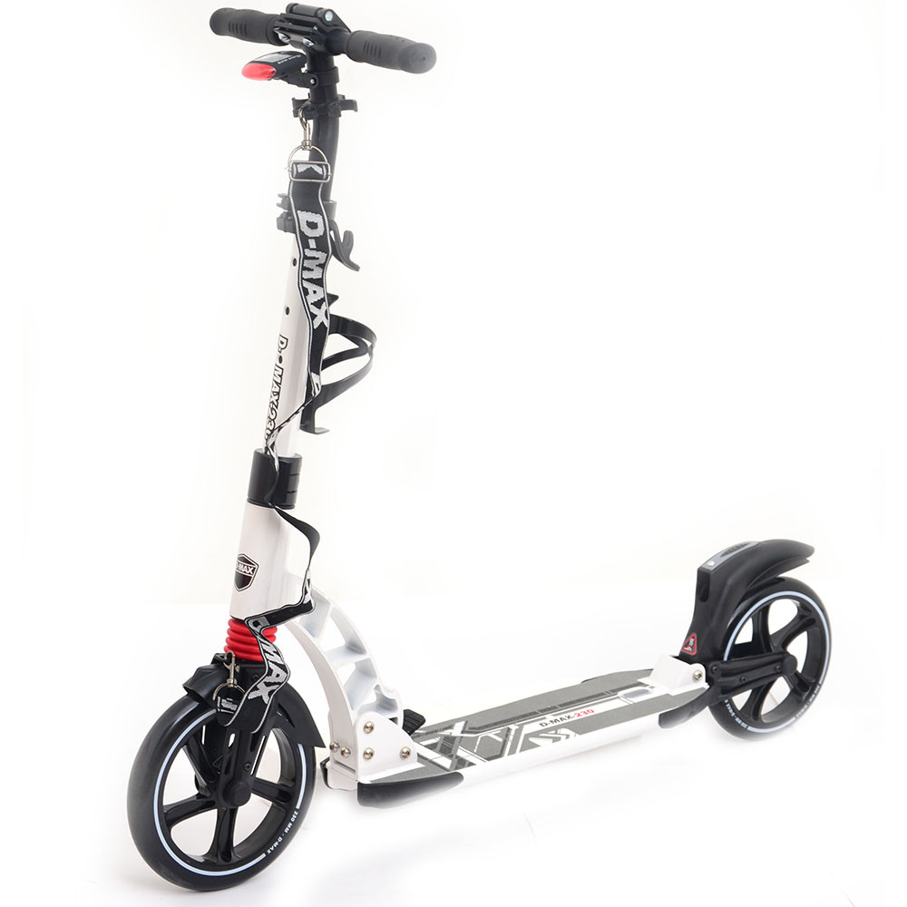 

Самокат Scooter SR 2-014 Белый алюминий, 2 колеса ПУ 200 мм (int_SR 2-014-W)