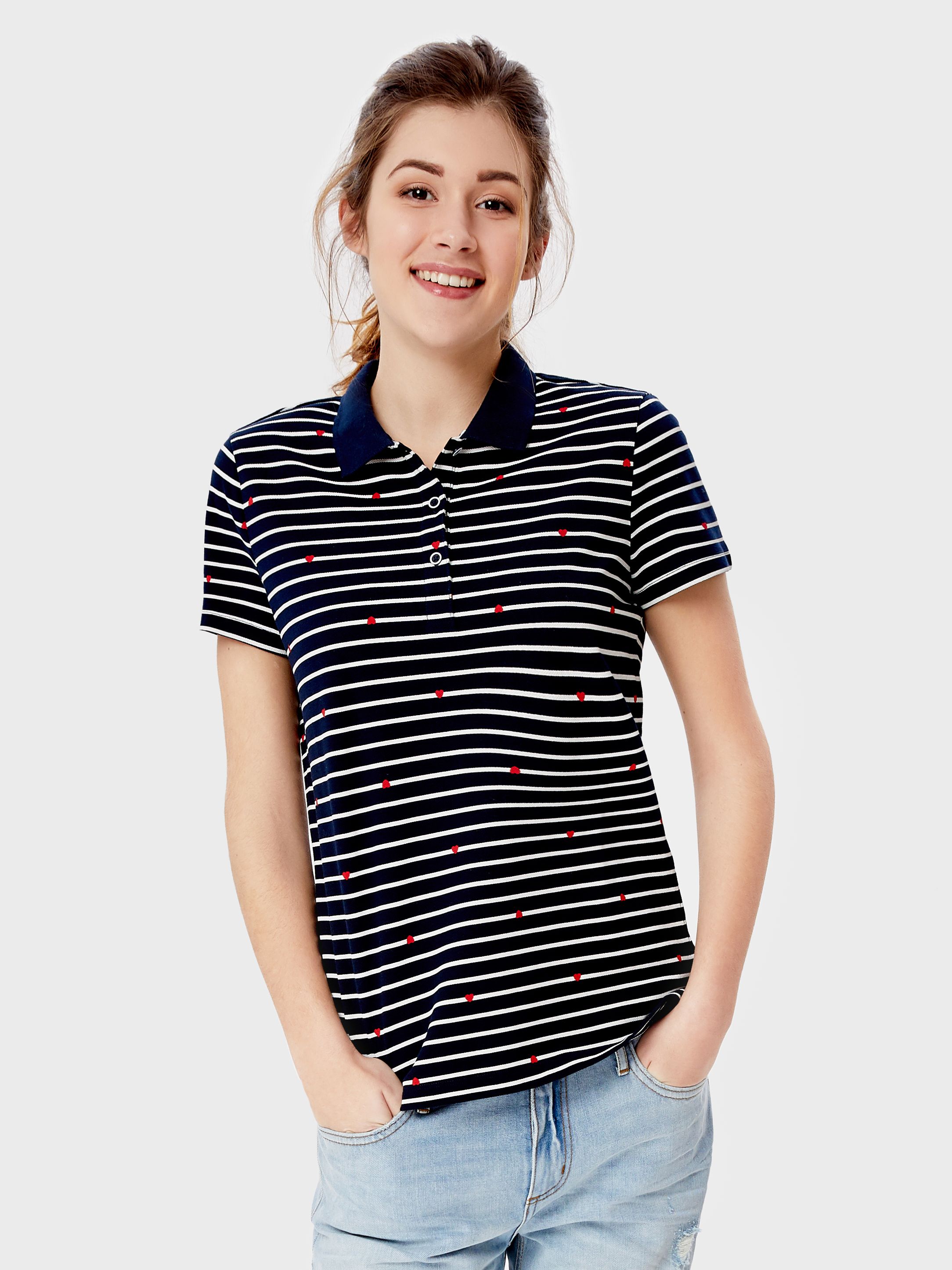 

Поло O'STIN Casual LT4S8367S S Синее