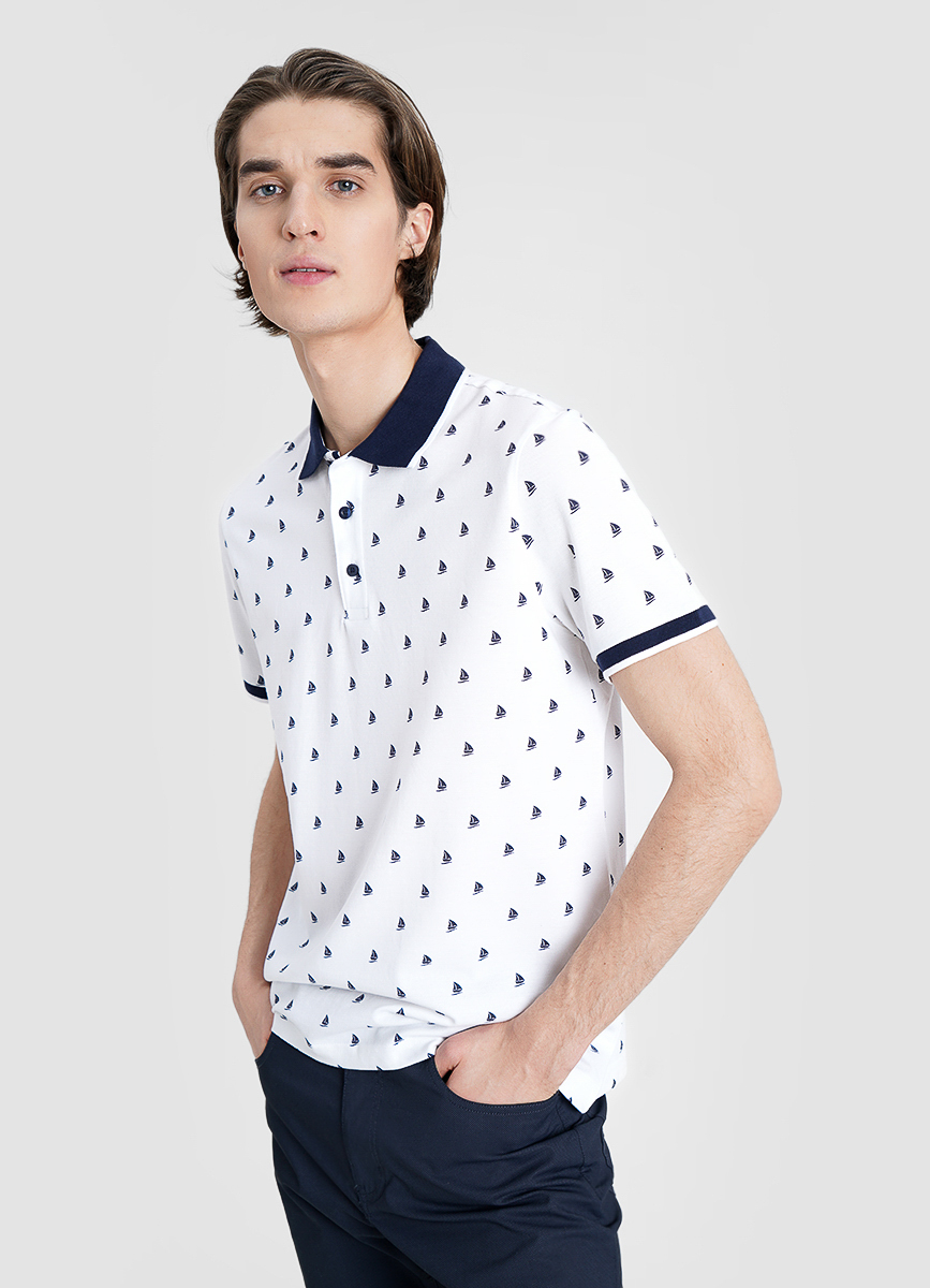 

Поло O'STIN Casual S3792IWY7A M Белое