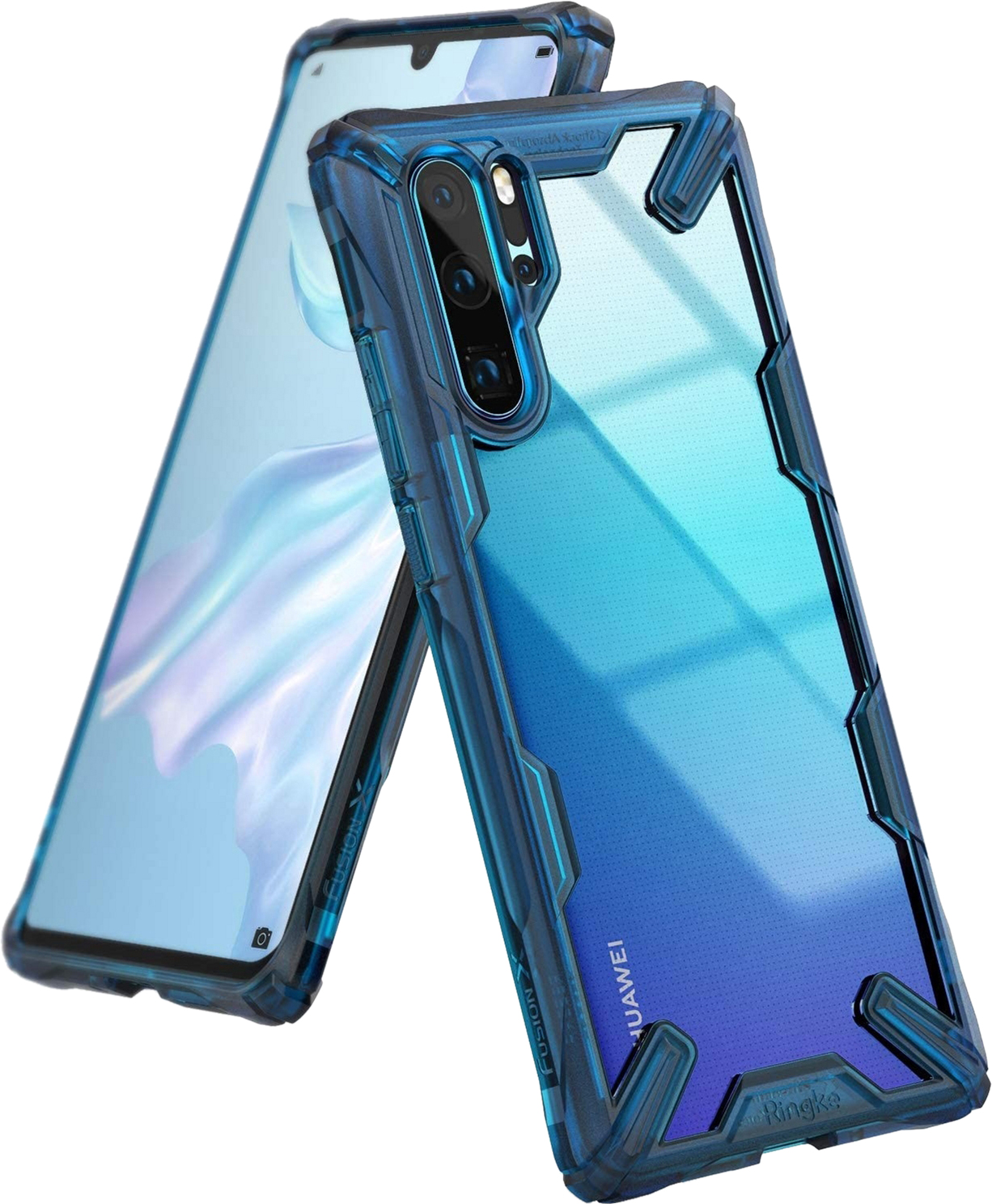 

Панель Ringke Fusion X для Huawei P30 Pro Space Blue