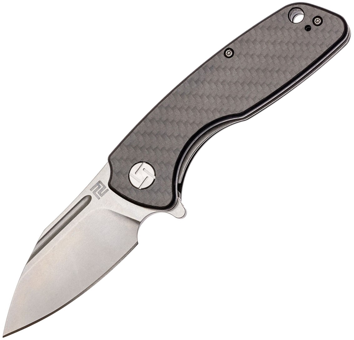 

Карманный нож Artisan Cutlery Wren SW, D2, CF Black (2798.02.03)