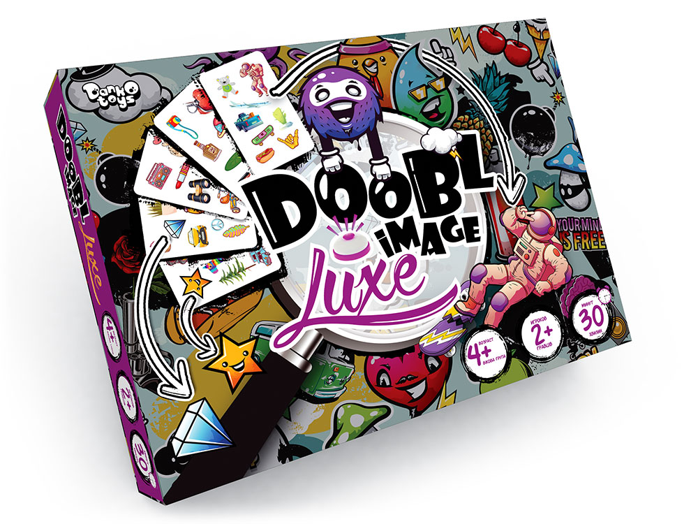 

Настільна розважальна гра "Doobl Image Luxe" Danko Toys ДТ-БИ-07-74