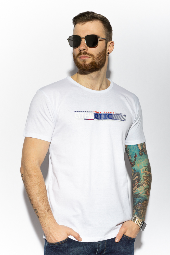 

Футболка athletic Time of Style 85F352  Белый, Футболка athletic Time of Style 85F352 XL Белый