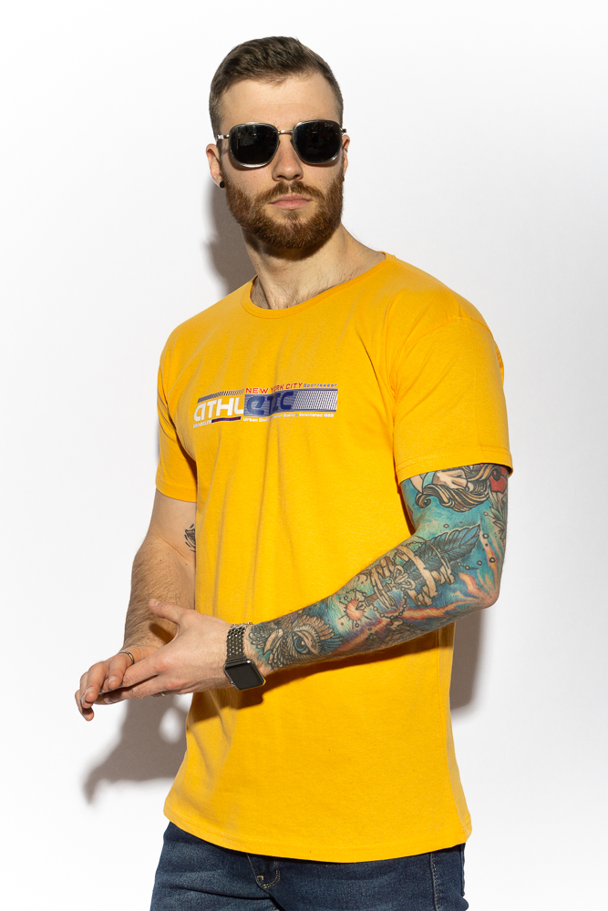 

Футболка athletic Time of Style 85F352  Желтый, Футболка athletic Time of Style 85F352 XL Желтый