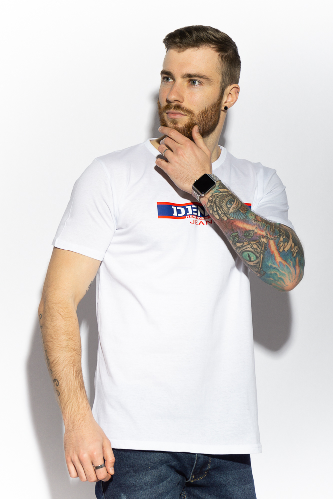 

Футболка denim Time of Style 85F345  Белый, Футболка denim Time of Style 85F345 XL Белый