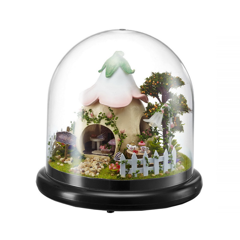 

3D Румбокс кукольный дом конструктор под куполом DIY Cute Room ZQW-2015 Сказочный Сад