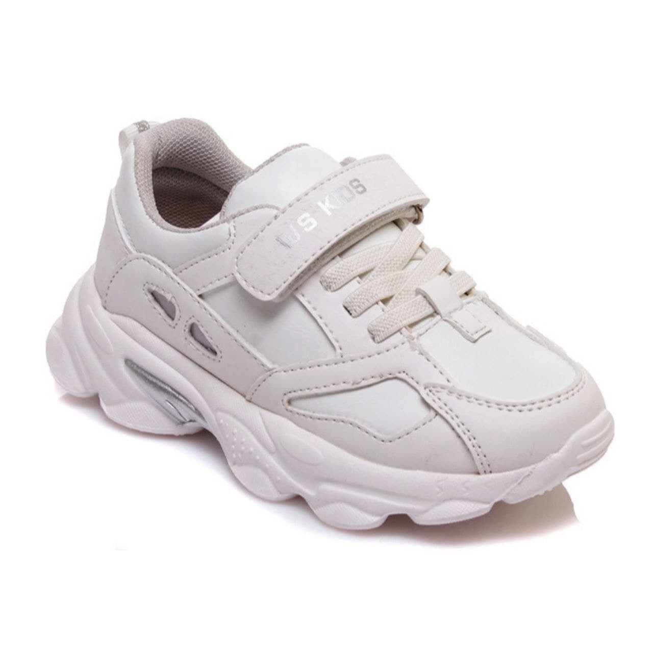 

Кроссовки для девочек Weestep 28 (17.5 см ) белые липучка