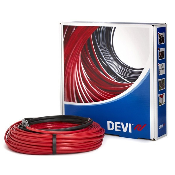 

Двужильный кабель в стяжку пола DEVIflex18T площадь 1.9
