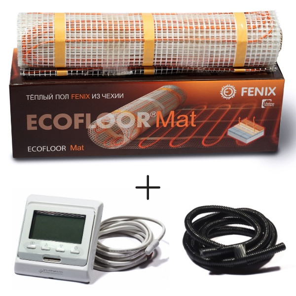 

Комплект теплого пола нагревательный мат Fenix LDTS 160 Вт/m² + терморегулятор E51 6
