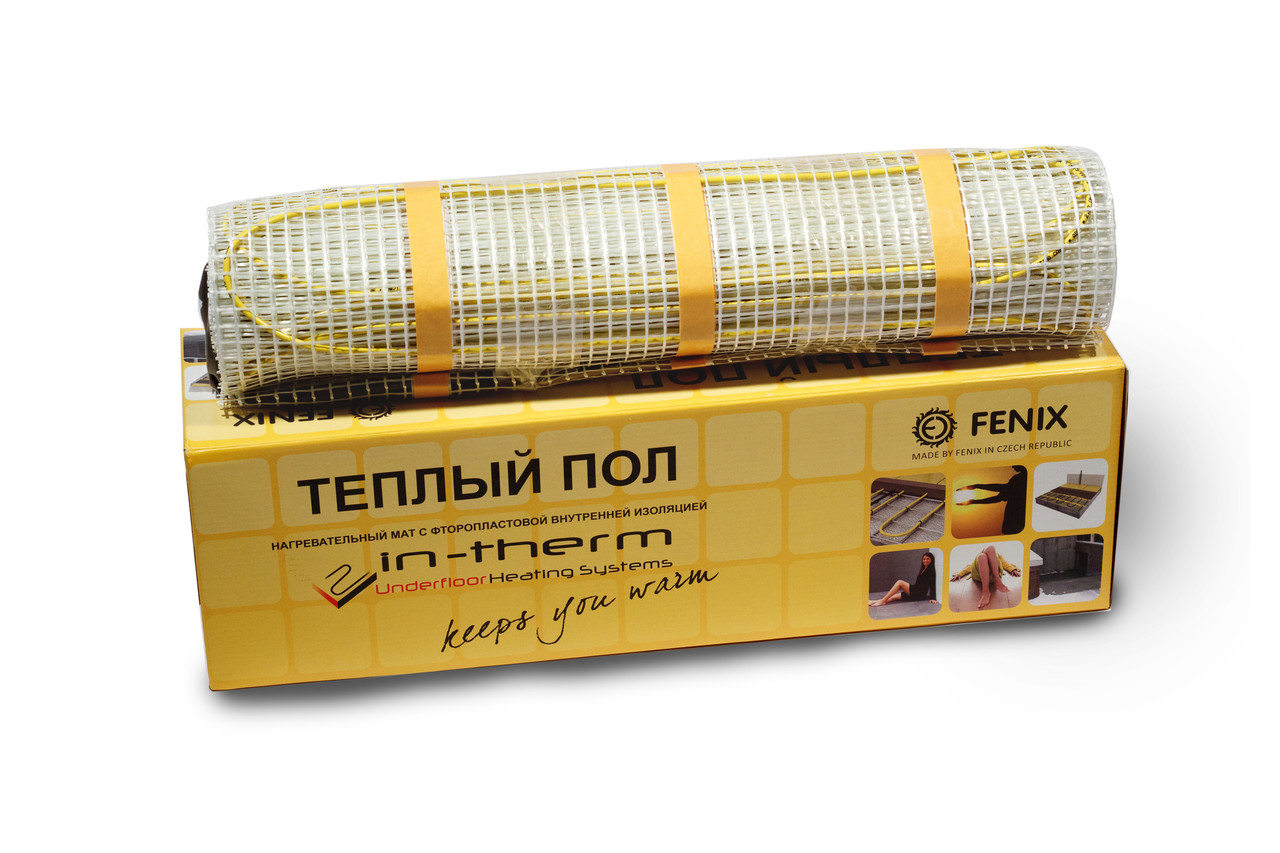

Электрический нагревательный мат In-Therm 200 Вт/м² под плитку площадь 7.9